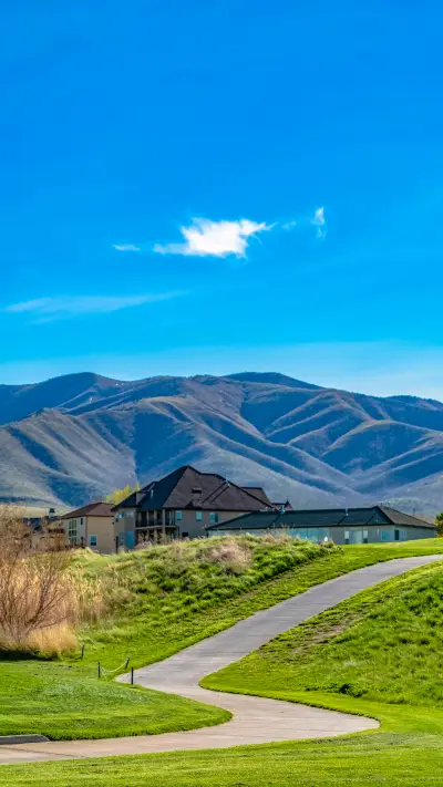Under the mountains