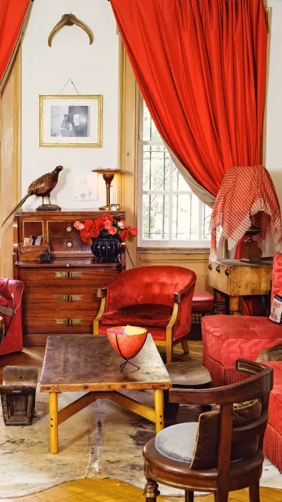 New years red home decoration 3