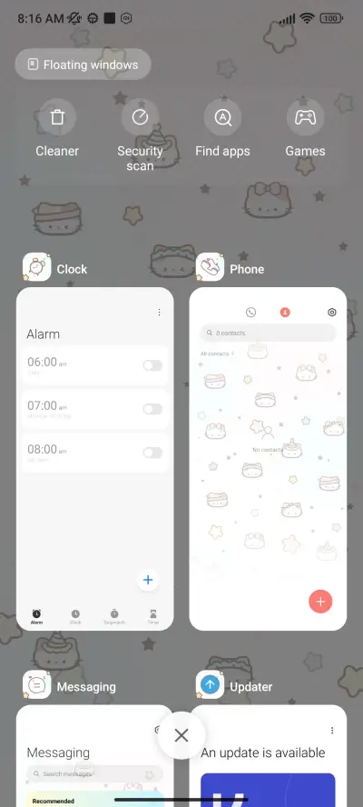 Fluffy Kitty Clock - Screenshot 5
