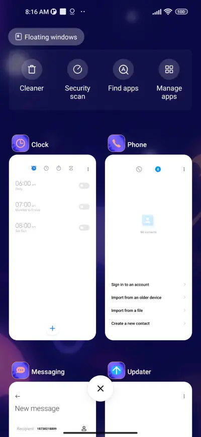 neon umbrella - Screenshot 4