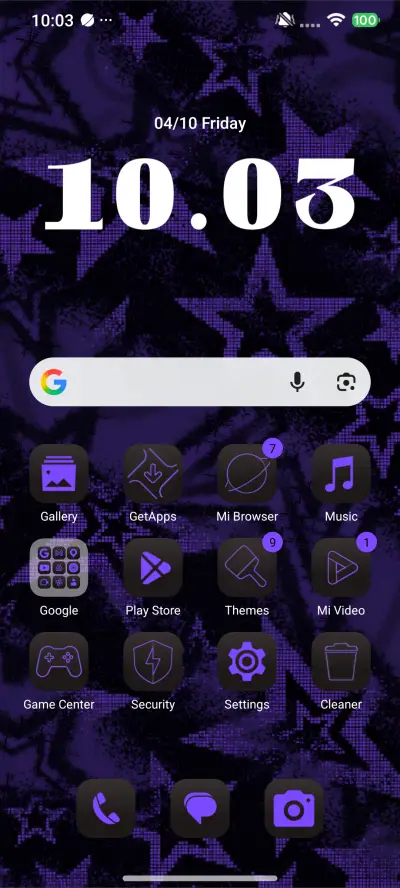 Purple Stars - Screenshot 2