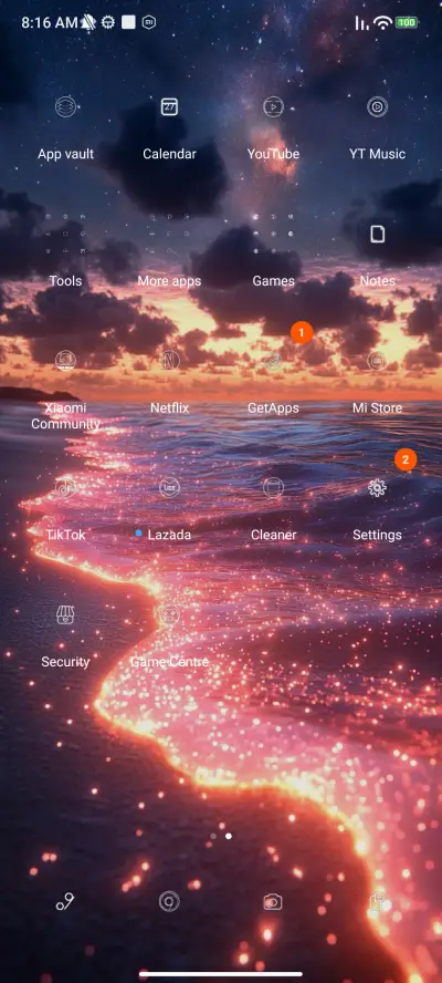 Glowing Beach - Screenshot 3