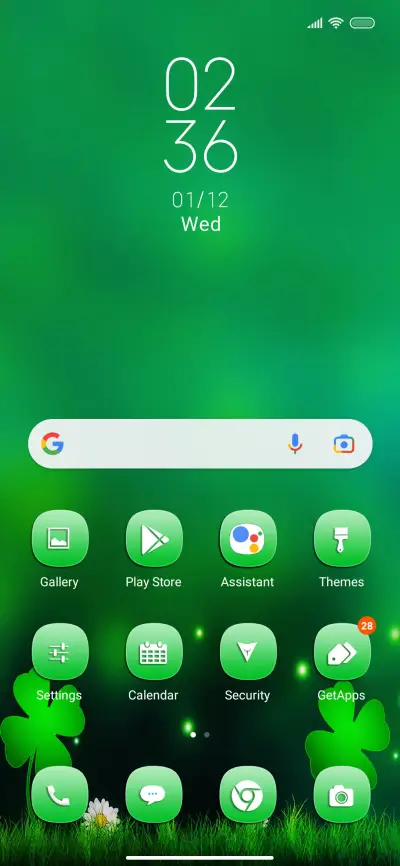Green clovers uno - Screenshot 2