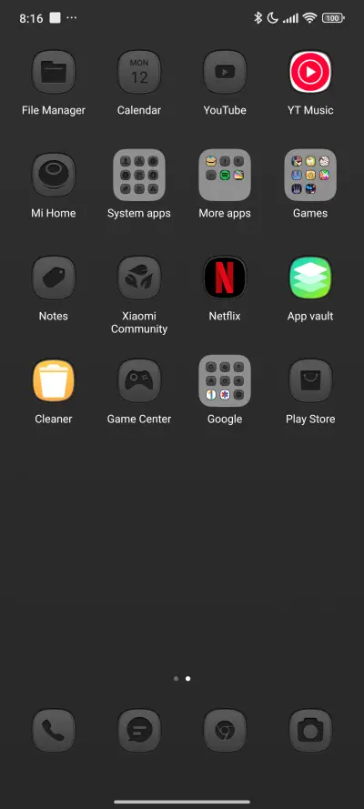 Advanced black - Screenshot 3