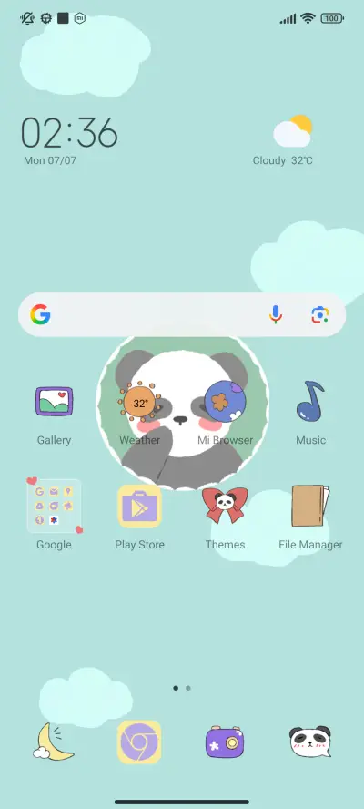 Hug Panda - Screenshot 2