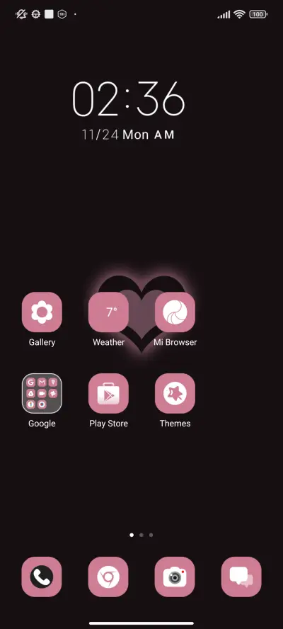 Pink Black Ease - Screenshot 2