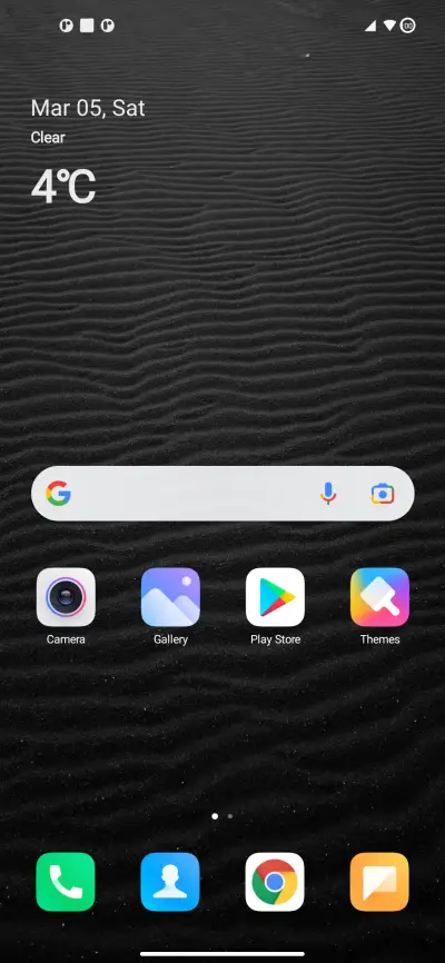 OxygenOS dark - Screenshot 2