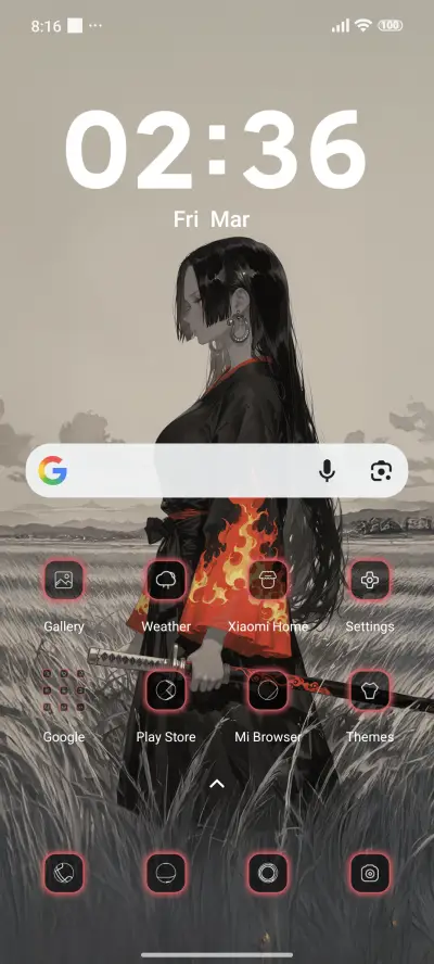 Flame Swordswoman - Screenshot 2