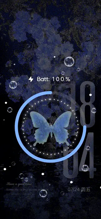 Grav Blu Blo THEME for Xiaomi MIUI HyperOS