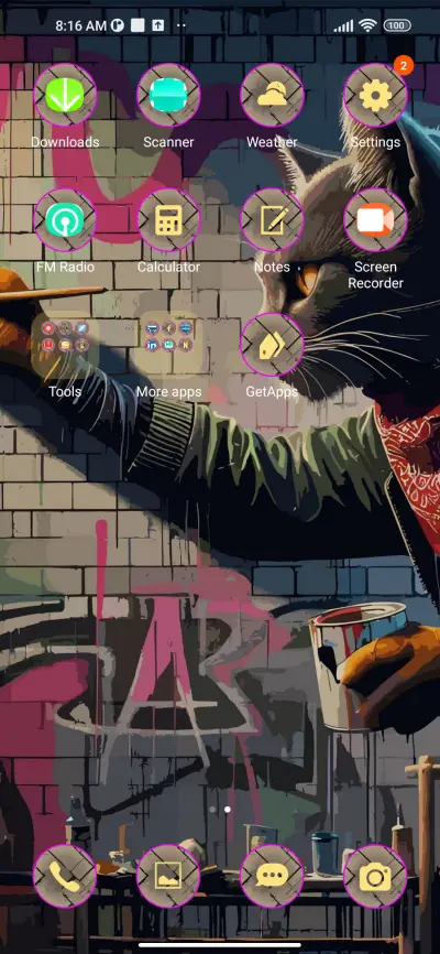 street art cat - Screenshot 3