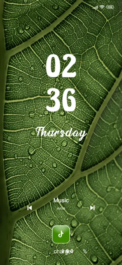 Nature Rain Drop - Screenshot 1