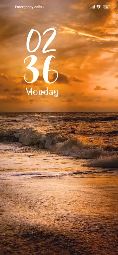 Beach evening - Screenshot 1