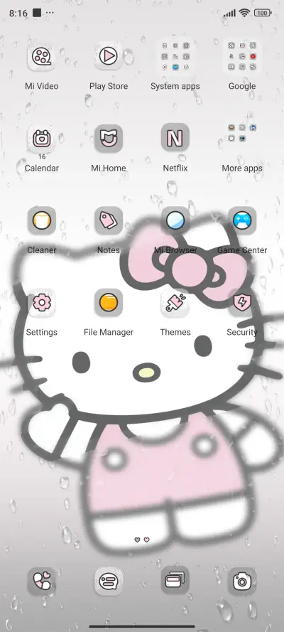 Hello Kitty Rain - Screenshot 3