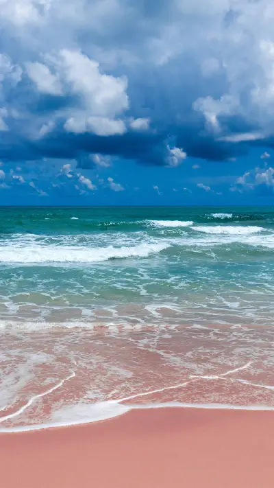 Pink beach and sea - Screenshot 1