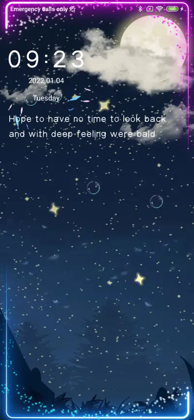 Cool starry sky - Screenshot 1