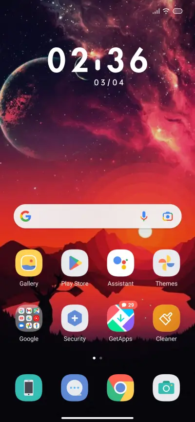 Minimal Sun red 12 - Screenshot 2