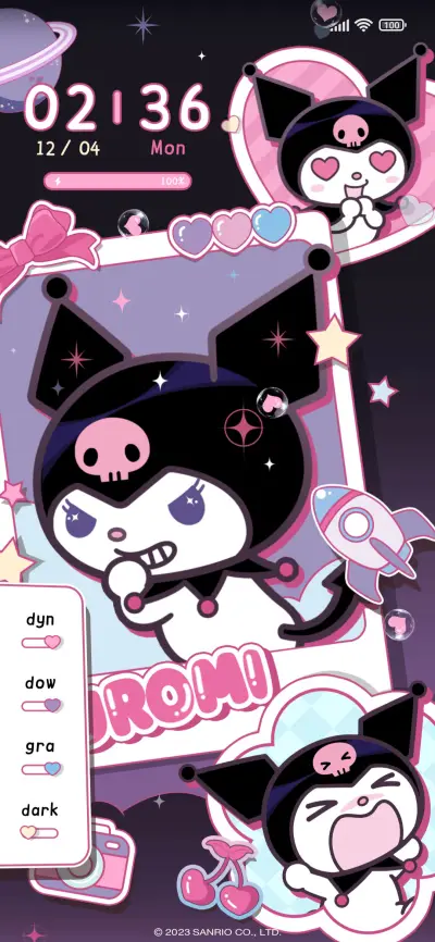 Kuromi Stickers - Screenshot 1