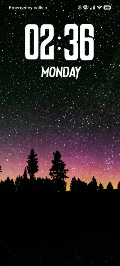 Starry sky - Screenshot 1