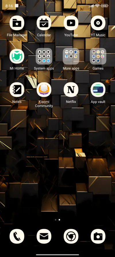 Golden cube - Screenshot 3