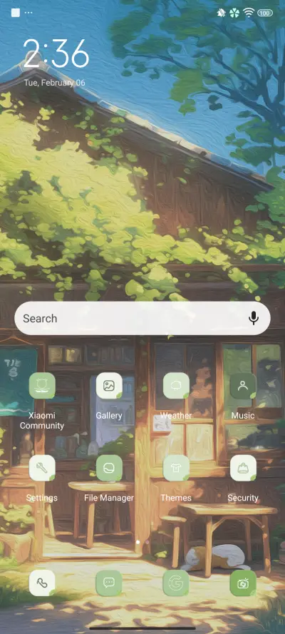 Spring oil paint - Screenshot 2