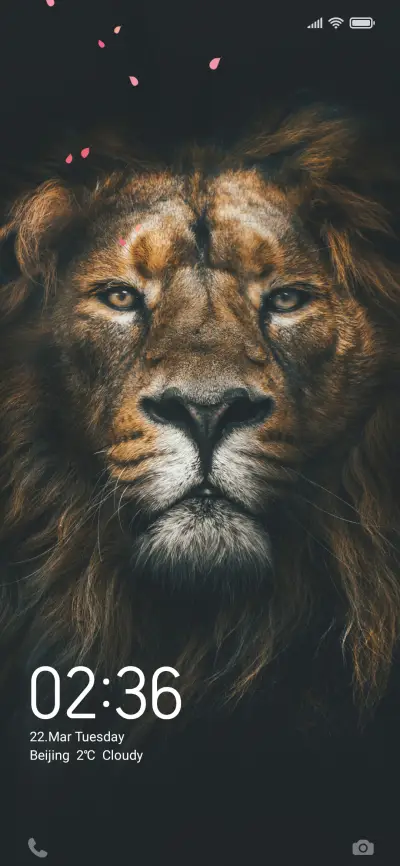 Lion THEME for Xiaomi MIUI HyperOS