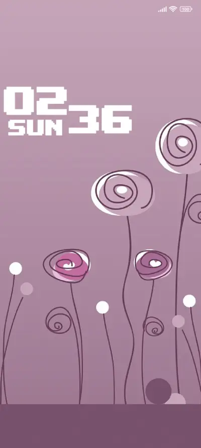 Purple THEME for Xiaomi MIUI HyperOS