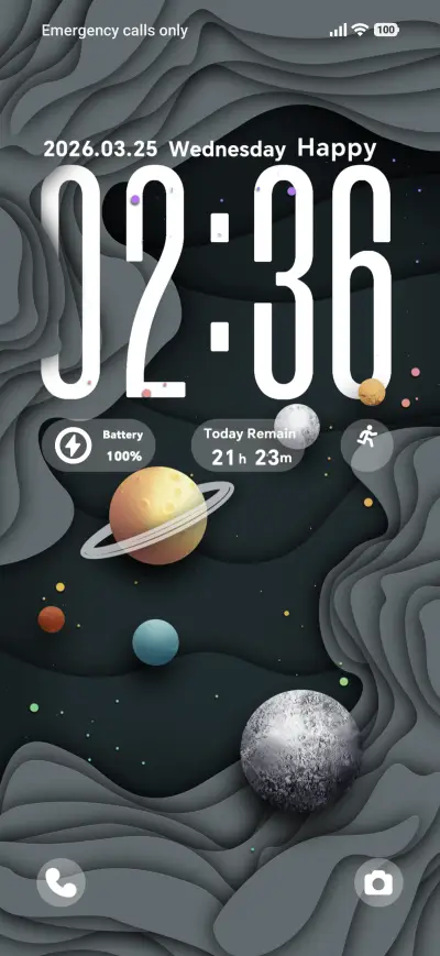 Star Sail Cutout THEME for Xiaomi MIUI HyperOS