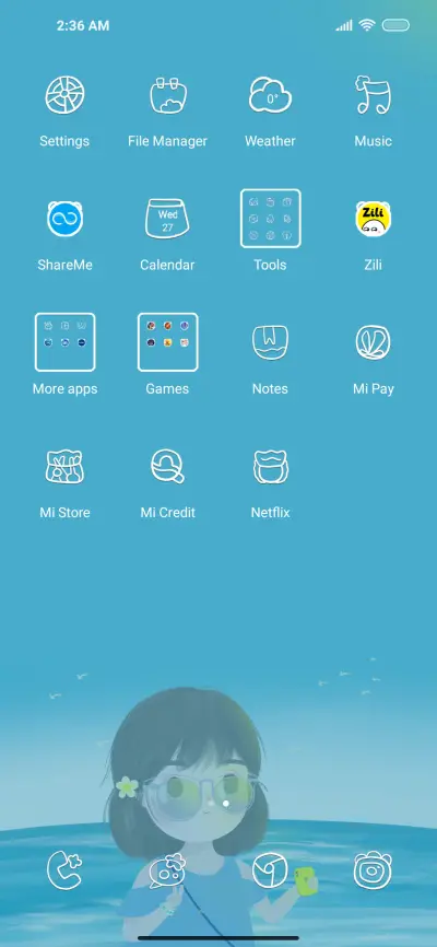 Girl and the sea - Screenshot 3