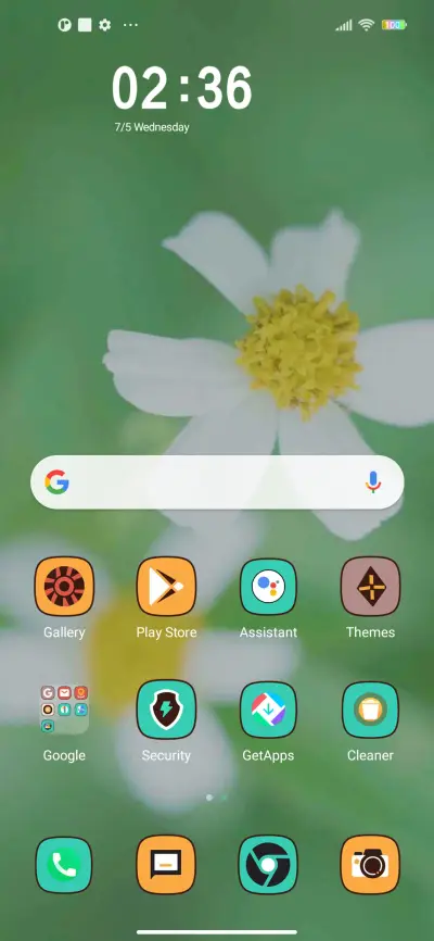 Green sunflower - Screenshot 2