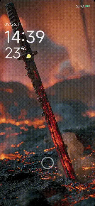 Flaming Sword - Screenshot 1