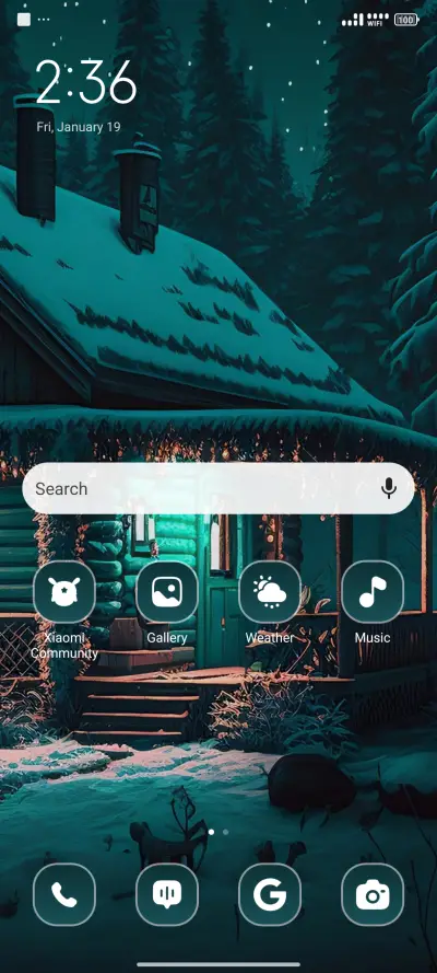 Forest Woods Snow - Screenshot 2