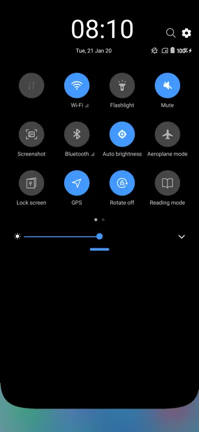One UI gelap - Screenshot 5