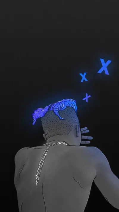 XXXTENTACION in Pain WALLPAPER for Xiaomi MIUI HyperOS