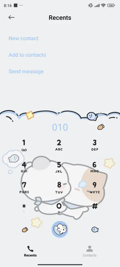 Cute Simpl Blue - Screenshot 6