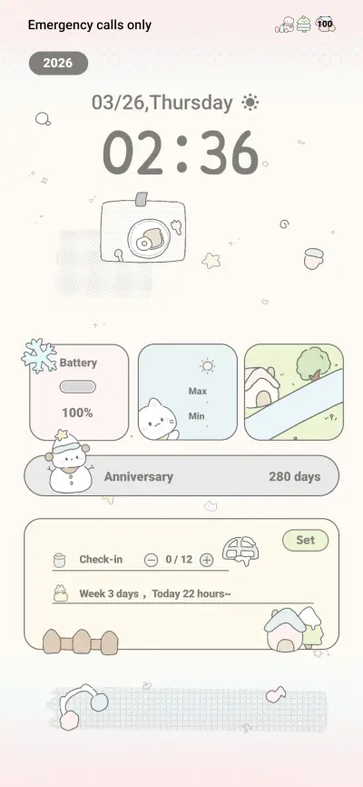 Winter Widget