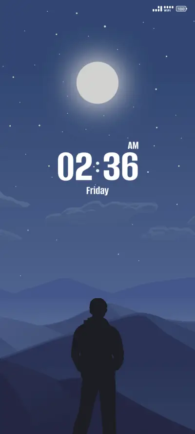 Night Dream THEME for Xiaomi MIUI HyperOS