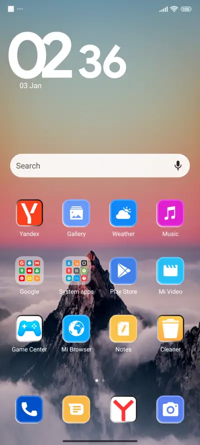 Cloudy Mountains - Screenshot 2