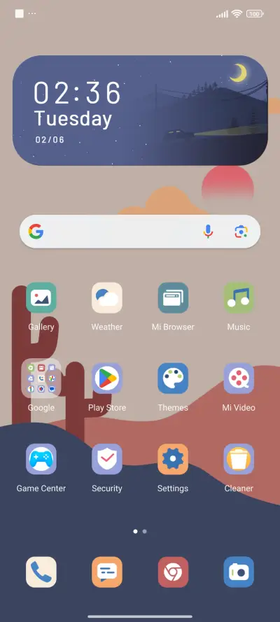 Flat wind sunset - Screenshot 2