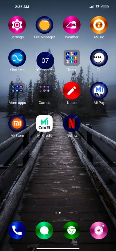 metalic v2 miui12 - Screenshot 3