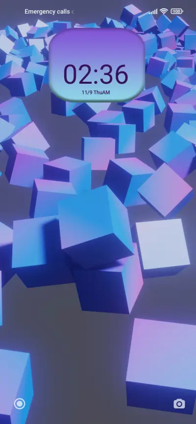 CRYSTAL STRUCTURE THEME for Xiaomi MIUI HyperOS