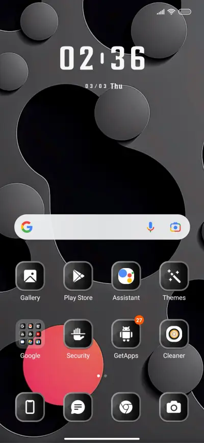 3D Clock - Screenshot 2