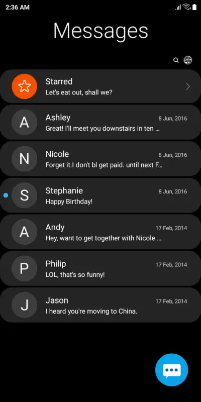 One UI DARK_DWM19 - Screenshot 6