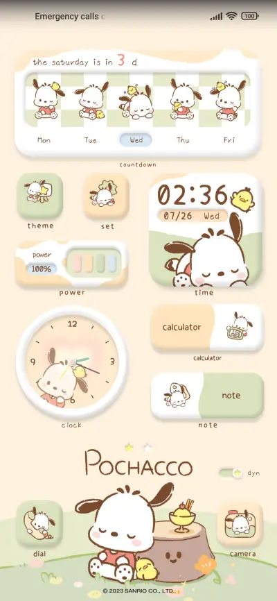 Pochacco Warm Cute