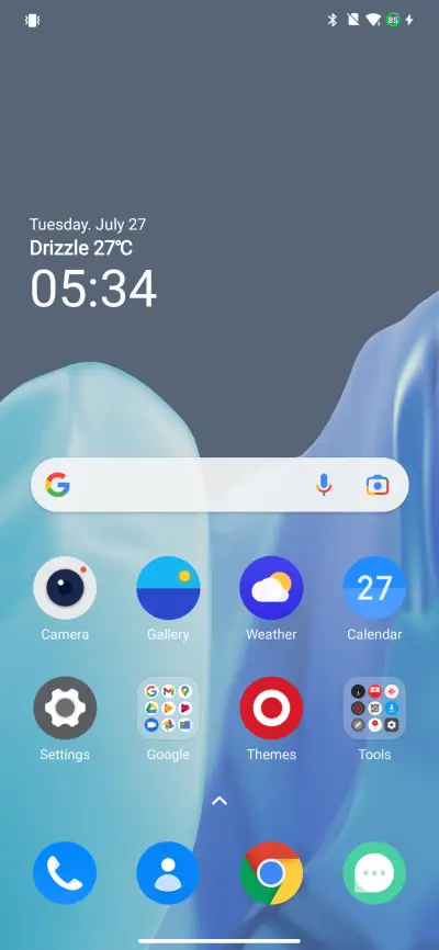 Oxygen OS 11 - Screenshot 2
