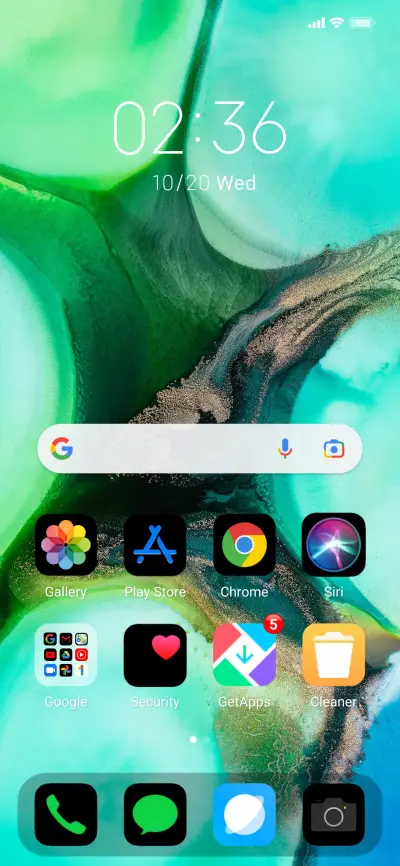 iOS Black v11 - Screenshot 2