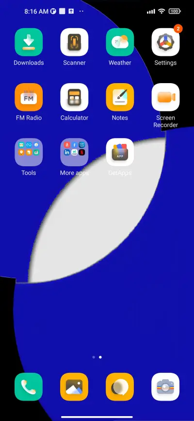 Blue Ui - Screenshot 3