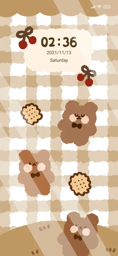 Cookie Bear THEME for Xiaomi MIUI HyperOS