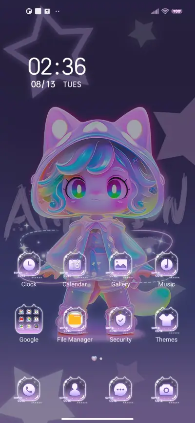 Crystal Cat Girl - Screenshot 3