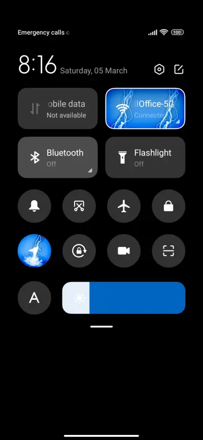 Blue electricwaves - Screenshot 5