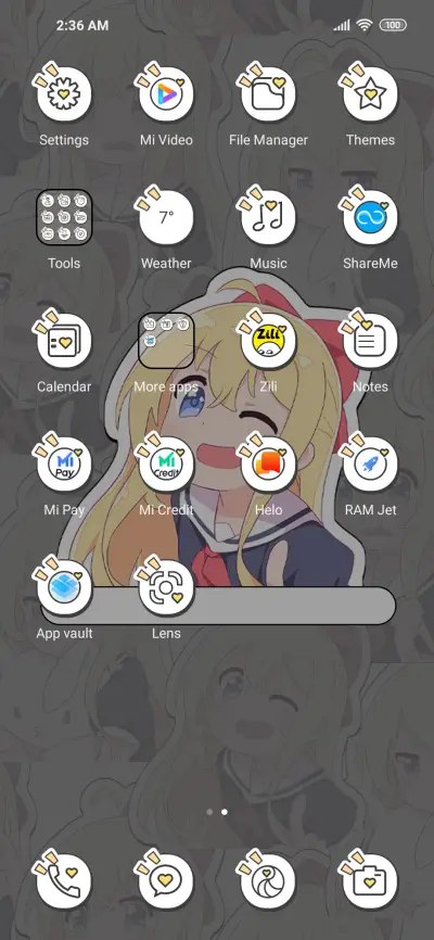 Q version girl - Screenshot 3